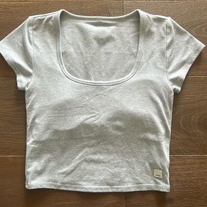 Vuori Short Sleeve Halo Crop Sz S